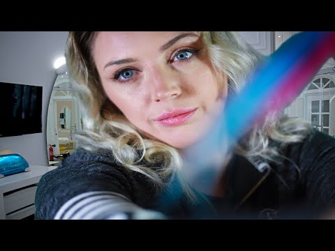 ✂️ASMR Salon Haircut ✂️ Sprays, Hair cutting, personal attention