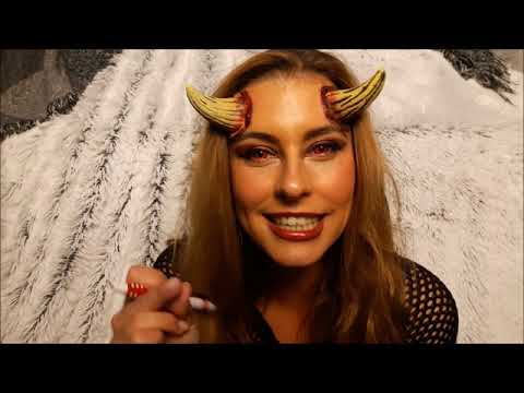 ASMR ! Sassy / funny  Devil Roleplay...Hell intake (deutsch/german) Halloween special