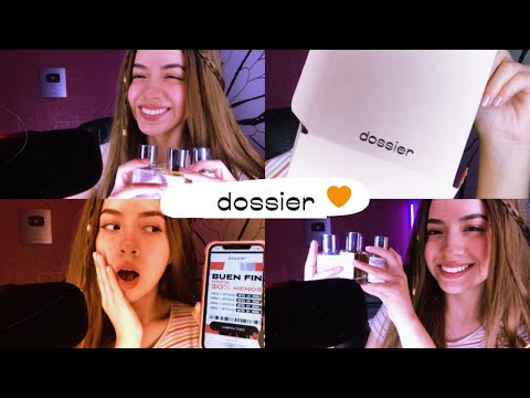 Te hago dormir con estos sonidos | Dossier Perfumes 🧡| Andrea ASMR 🦋 #dossierperfumes #dossier