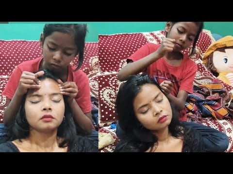 Asmr oil massage that will take you deeper into sleep😴💤