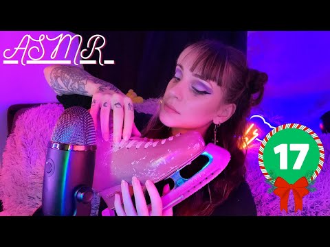 ⭐CALENDRIER DE L'AVENT ASMR ⭐️ JOUR 17 🎁  :  Tapping patin puis je te brosse les cheveux  ❤️