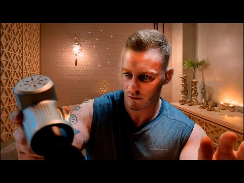 ASMR Spa Massage | Face - Neck - Shoulder Massage | Sleep Therapy
