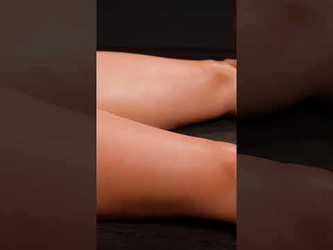 Maximum relaxing leg and décolleté massage for Anna #asmr