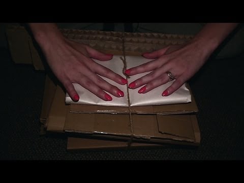 Let Me TRIGGER You To Sleep With ASMR ~ Cardboard Relaxation Up Close Whispering/Soft Spoken