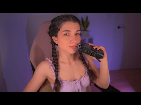 ASMR Susurros ultra cercanos con mi nueva grabadora 💬✨ ASMR probando la Zoom H4 | Lonixy ASMR