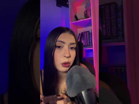 ASMR mas você só ganha meu boa noite se eu falar seu nome ✨ #asmr #asmrsounds #tingles #relax