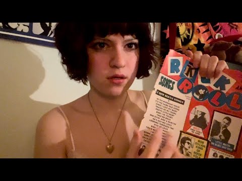 asmr ~ sleepover (it's 1965) flipping thru magazine