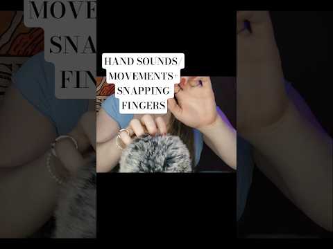 ASMR #asmrhandmovements #asmrhandsounds #asmrtriggers #asmrsounds #triggersforsleep