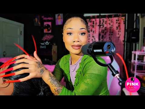 ASMR ~ Ghetto Hairstylist Does Your Hair ( 1 HOUR Of Tingly Hairplay And Gossip)