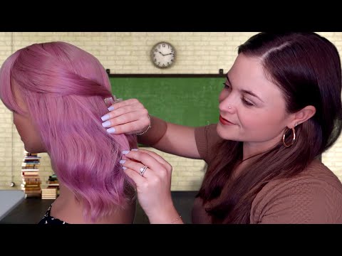 ASMR | The Girl in Class That Scratches Your Back & Plays With Your Hair