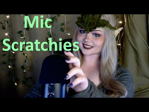 ASMR Fairy Mic Scratches, No Talking, Scratchies