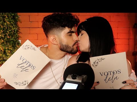 CASAL ASMR - SUSSURRANDO NO SEU OUVIDO!