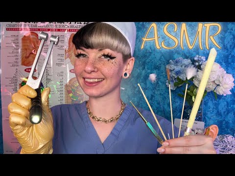 Extensive EAR Cleaning! 👂 Doctor ASMR Soft Spoken Roleplay for Sleep, Relaxation and Tingles!
