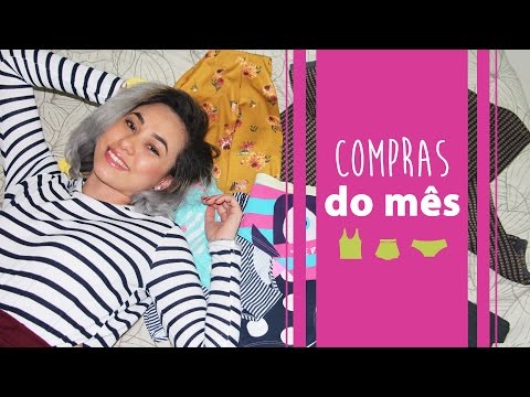 Compras do mês de JULHO