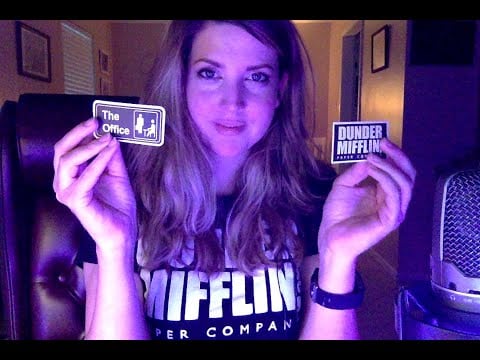 🔴 LIVE ASMR // MY First Livestream- The Office!