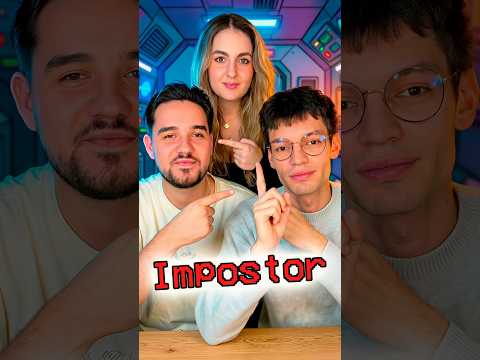 QUIEN ES EL IMPOSTOR? #asmr #shorts #asmrvideo #impostor #humor @AleASMR @SantiASMR.