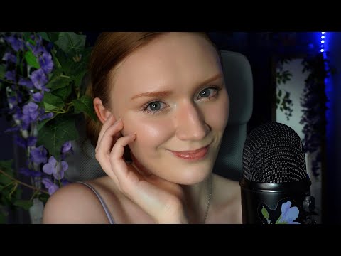 ASMR live😴 Spit painting, Eye cleaning, Invisible slime,Makeup,Kisses 🥰