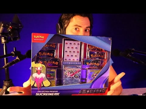 ASMR POKEMON Coffret Premium Sucreine EX - Exclusif Jouet club Noel 2024