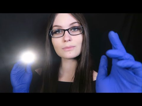 ASMR Relaxing Cranial Nerve Exam (soft spoken)