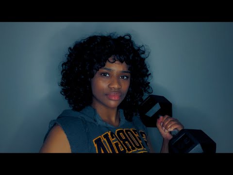 ASMR | I’M YOUR 80s TRAINER - But I get more and more jealous (soft spoken, weight lifting, arm day)