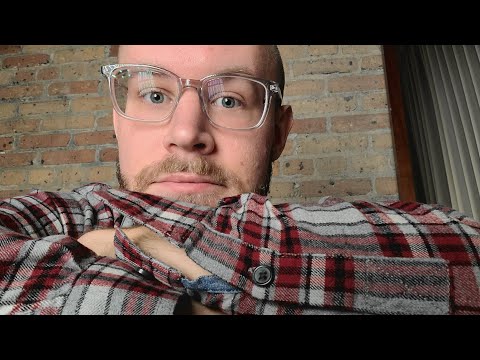 ASMR 👕 Shirt scratching, rubbing, tapping - fabric sounds