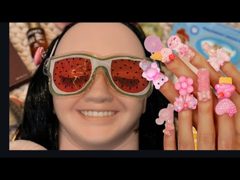 ASMR APLICANDO MAQUIAGEM NO MANEQUIM SEM FALAR🇧🇷| makeup on the mannequin without talking