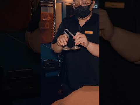 ASMR: Massaggio di Lusso con Terapia del Suono! #shorts