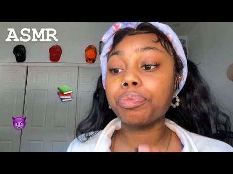 ASMR| Sassy Mean Girl Sits Behind You🫵🏽 Being Loud Roleplay😈📚