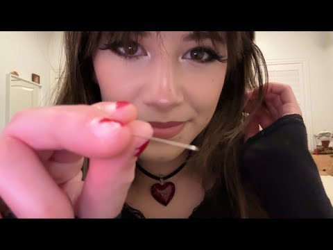 mean(ish) older sister pierces your ears (asmr)