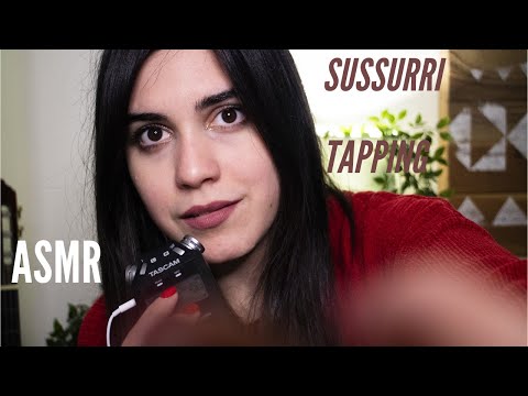 ASMR ITA| TANTI TINGLES CON QUESTI DOLCI SUSSURRI E TAPPING RILASSANTI