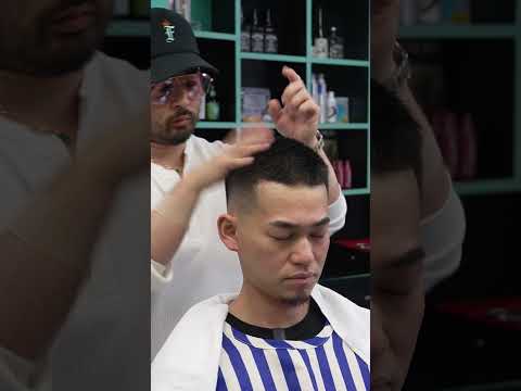 💈(ASMR) From NYC to Tokyo: The Japanese Barber Brought Authentic Fades Home