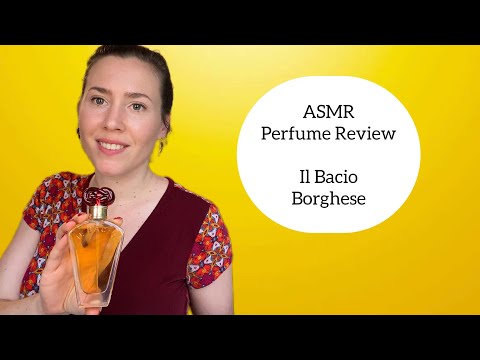 ASMR Perfume Review - Borghese Il Bacio - Glass Tapping & Whispering