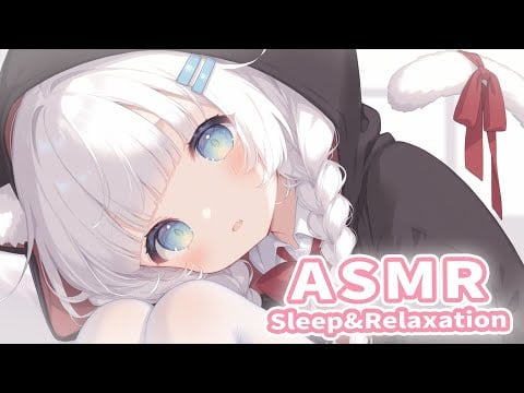 ASMR Ear Cleaning for Sleep 💙 (Ear Cleaning, Ear Eating, Ear Blowing, 耳かき, 耳ふぅ)