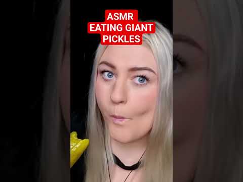 🥒ASMR EATING PICKLES🥒 #shorts