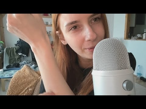 Skin and fabric scratching ASMR