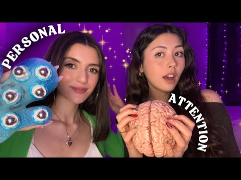 ASMR All the Personal Attention You Need 💤 Spit Painting, Hair Brushing, Face Massage (ft. Edafoxx)