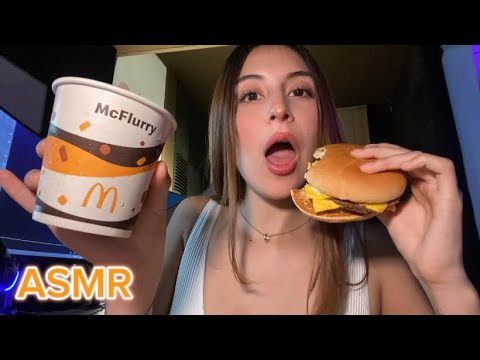 ASMR / COMIENDO MCDONALD’S (mukbang)