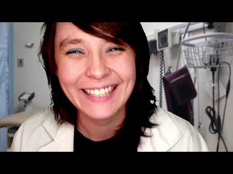 Realistic asthma medical exam but we're good buddies (I'm a real doctor, actually!) - ASMR