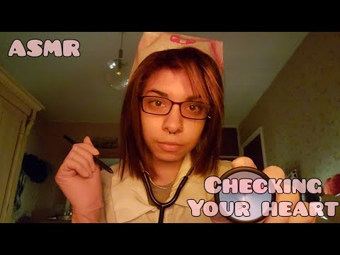 ASMR ◇ Nurse checking your stressed heart 💫