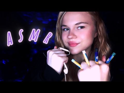 Asmr/ делаю тебе макияж мелками🐾🎀