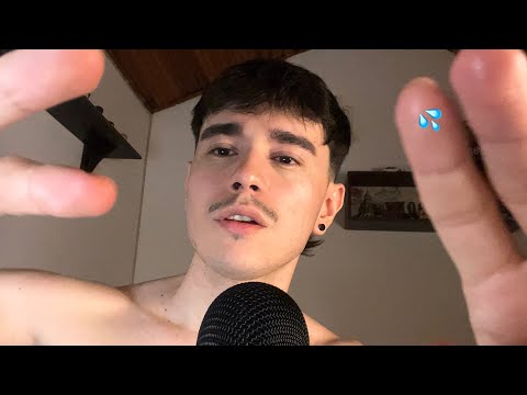 ASMR Spit Painting & Full Face Care Just for You 💦🧴
