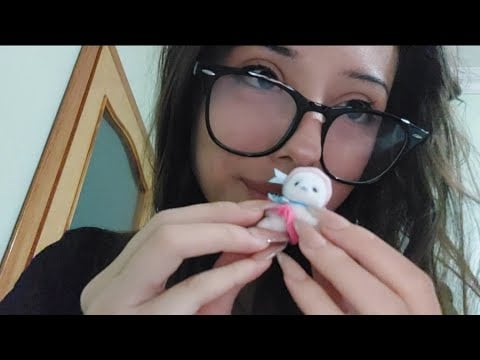 asmr unboxing sylvanian families (whispering & gum chewing) ✨️