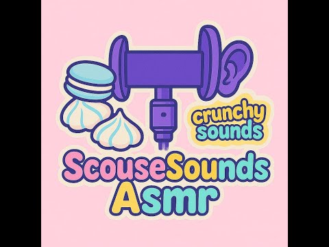 Crunchy meringue eating ASMR with breathing sounds!!!