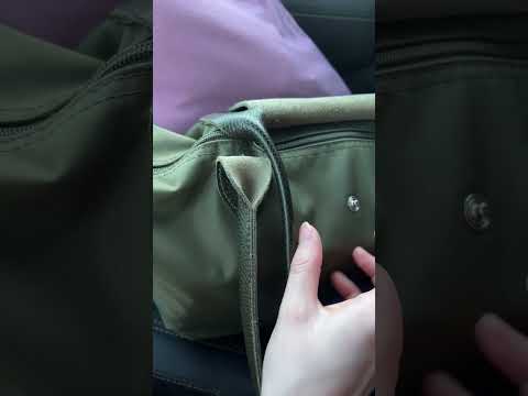 ASMR Tapping and Scratching on my work bag #asmr #asmrsounds #asmrvideo #tappingandscratching