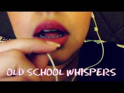 ASMR| OLD SCHOOL Whispered Ramble/Storytime - iPhone Mic Soundzzz
