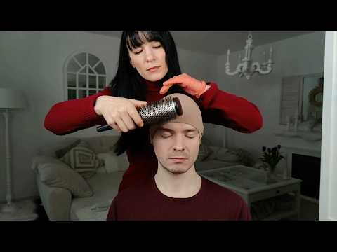 The Invisible Hair Hairdresser - Styling, Cutting, Coloring & Blow Drying ASMR