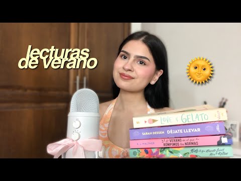 asmr | mis lecturas favoritas de verano ft. dossier