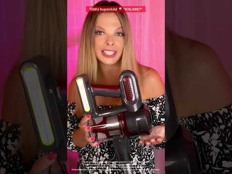 TEMU Porszívó UNBOXING