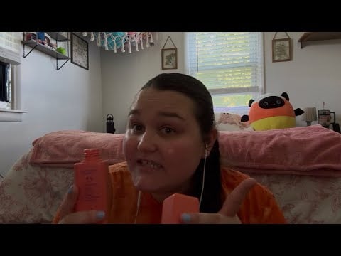 ASMR- Chaotic & Easily Distracted Bestie Does Your Skincare 🧴(personal attention) 