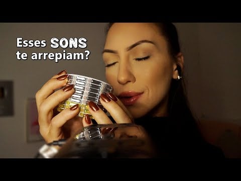 ASMR Será que esses SONS te ARREPIAM? (você não vai ficar acordado depois desse vídeo)